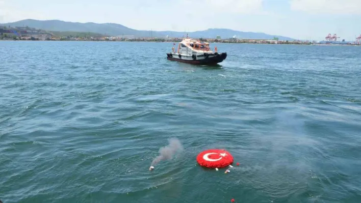 Gemport'ta Kılavuz Kaptanlar Haftası ve Meslek Şehitlerini Anma töreni yapıldı