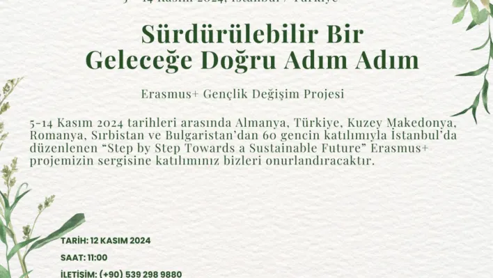 Gençler Sürdürülebilir Gelecek İçin Bir Araya Geldi