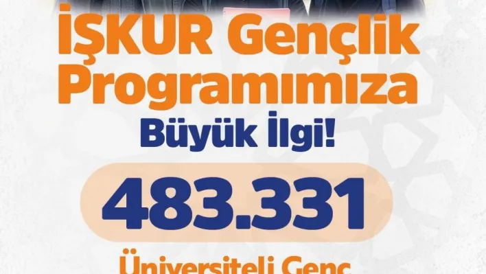 Gençlerden İŞKUR Gençlik Programı'na yoğun ilgi