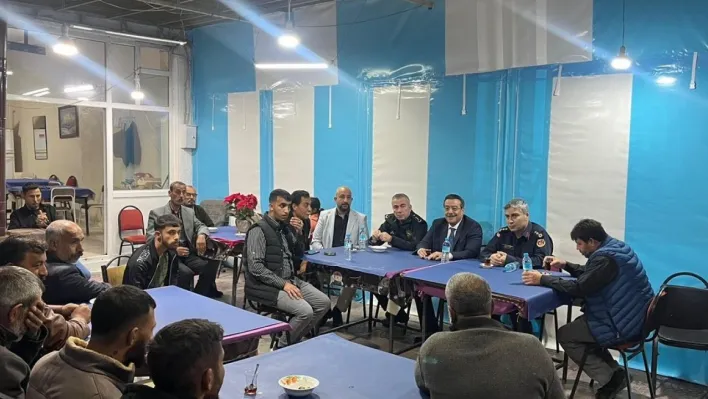 Geriş Mahallesinde vatandaş buluşması