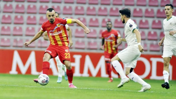 Giresunspor ile Kayserispor 8. kez