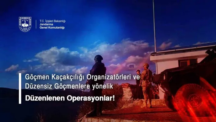 Göçmen kaçakçılarına operasyon: 47 tutuklu