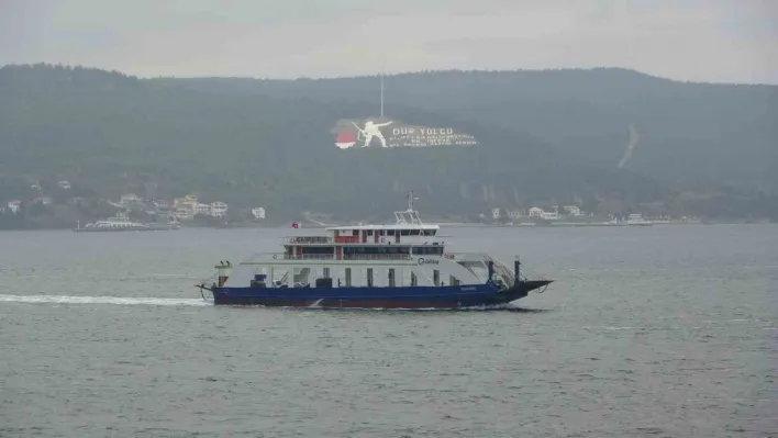 Gökçeada'ya tüm feribot seferleri iptal edildi