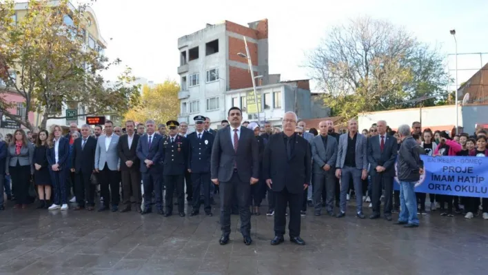 Gömeç Atatürk'ü vefatının 85. Yılında özlemle andı