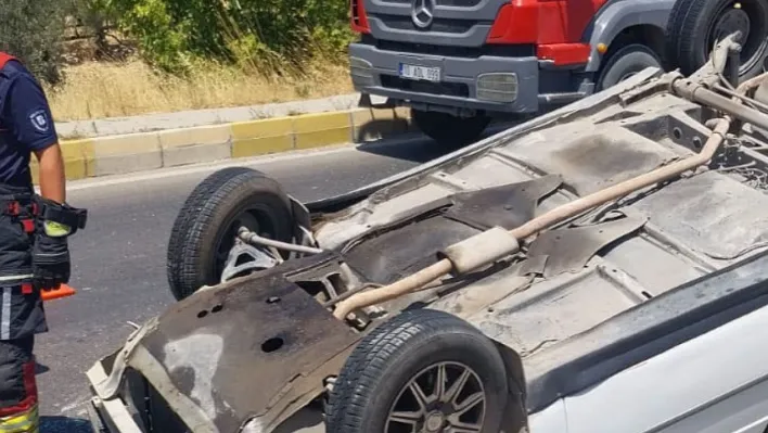 Gömeç'te tek taraflı trafik kazası: 1 kişi yaralandı