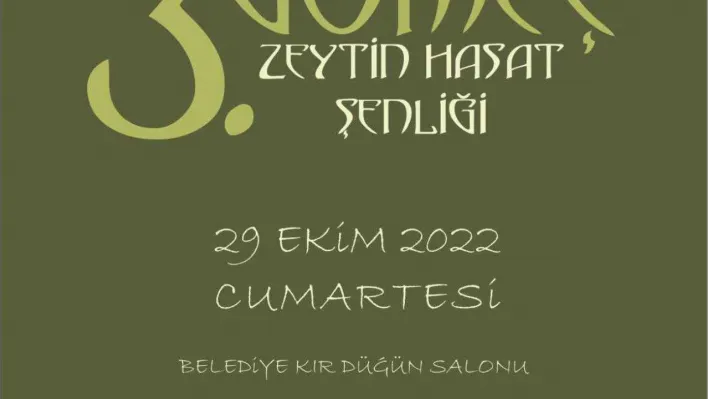 Gömeç Zeytin Hasat Şenliği'ne sayılı günler kaldı