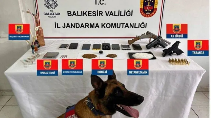 Gönen'de uyuşturucu operasyonu: 11 gözaltı