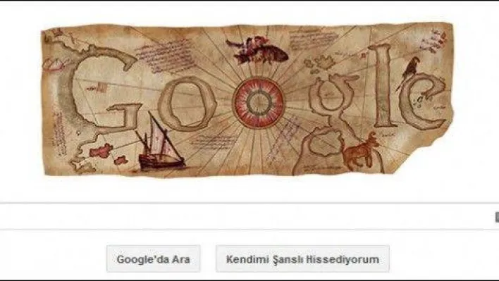 Google, Piri Reis'i unutmadı