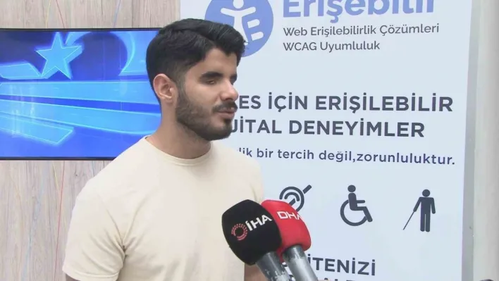 Görme engelli bireylerin hayatına ilaç olacak uygulama: 'Erişilebilir' projesi