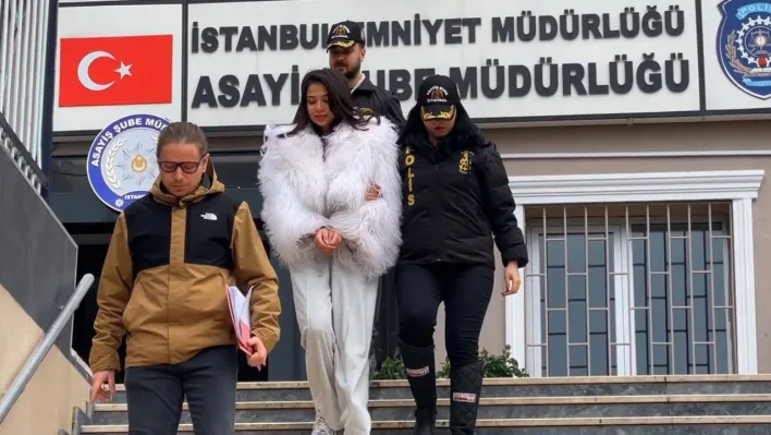 Gözaltına alınan sosyal medya fenomeni Merve Taşkın adliyeye sevk edildi