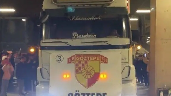 Göztepe'den 6 tır yardım