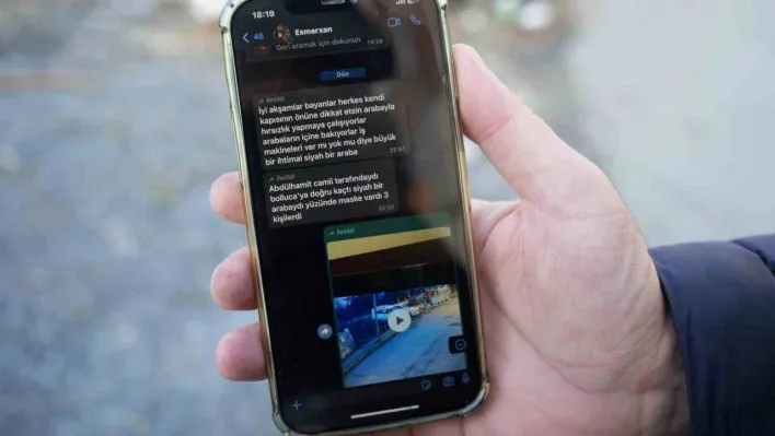 Gruba gelen 'hırsız var' mesajını önemsemeyince aracı soyuldu