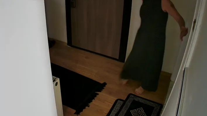 Güllü'nün düşmeden önce ev içi kamerasının görüntülerinin tamamı ortaya çıktı