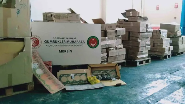 Gümrük Muhafaza Mersin'de hayali ihracata geçit vermedi