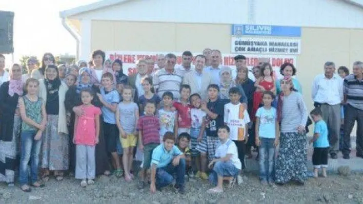 Gümüşyaka'ya Çok Amaçlı Hizmet Evi