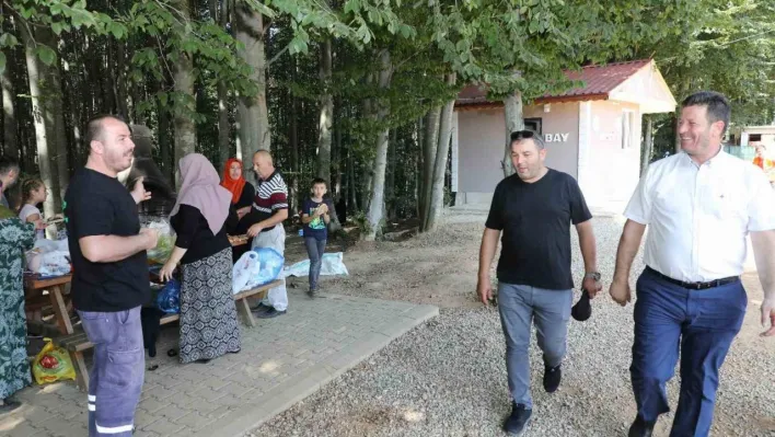 Güzlek Mesire Alanı Akyazı'nın uğrak noktası oldu