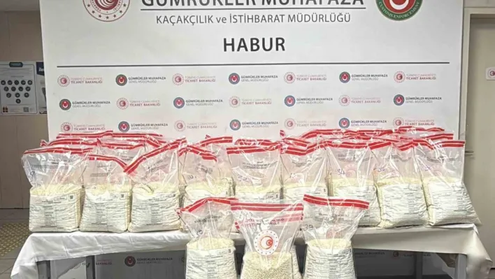 Habur Gümrük Kapısı'nda 370 kilo uyuşturucu madde ele geçirildi