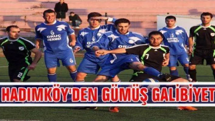 Hadımköy'den gümüş galibiyet  5-2