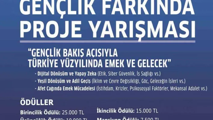 HAK-İŞ 7'inci Ulusal Gençlik Farkında Proje Yarışması başladı