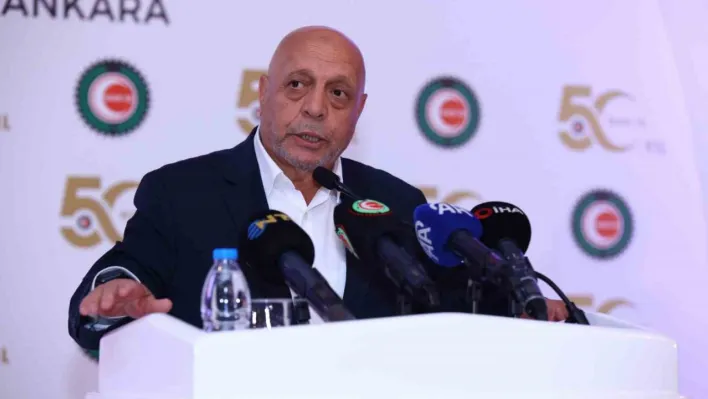 HAK-İŞ Başkanı Arslan: 'HAK-İŞ'in misyonu milyonları hak ediyor'