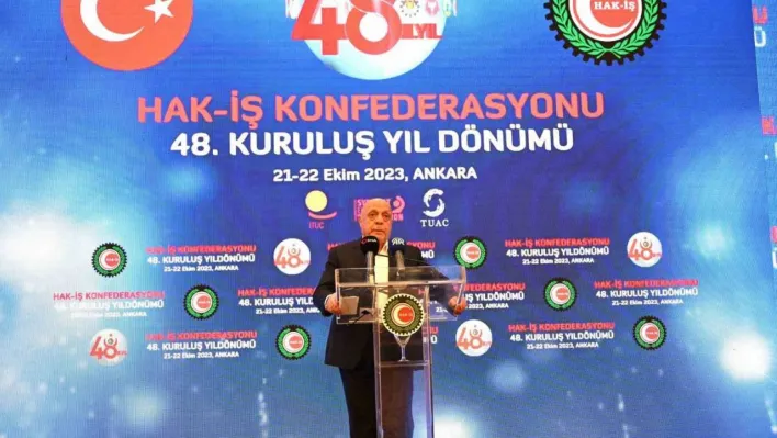 Hak-İş Konfederasyonu 48 yaşında