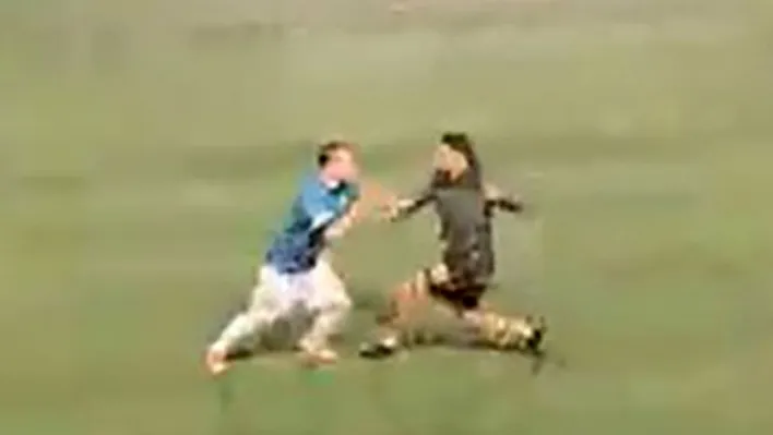 Halı saha maçı kavgayla bitti