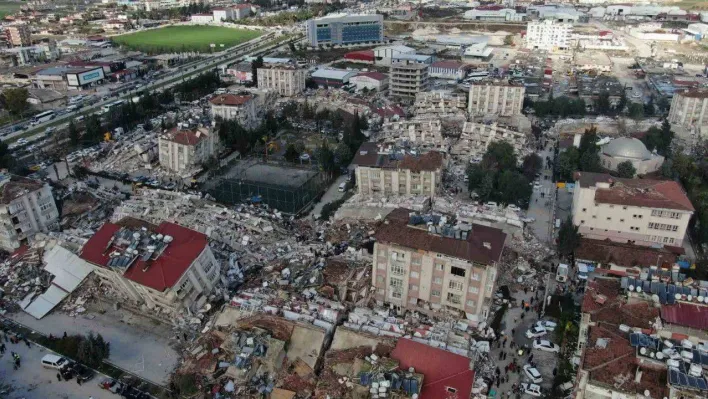 Hatay'da 600 Evler Sitesi yerle bir oldu