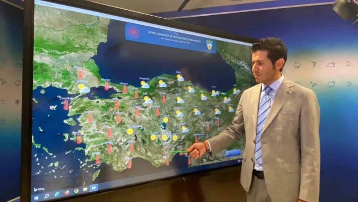 Hava tahmin uzmanı, sıcaklıklara karşı vatandaşları uyardı