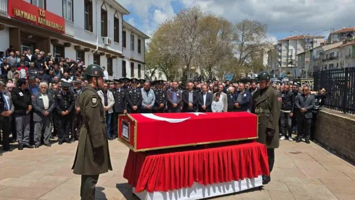 Hayatını kaybeden piyade er Yılmaz, toprağa verildi