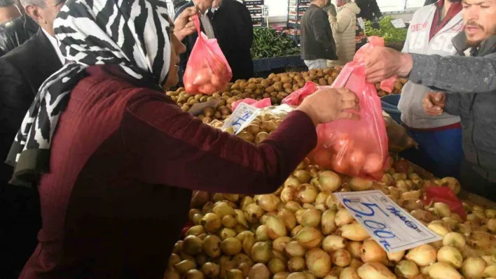 Haymana'da kuru soğan 5 lira oldu