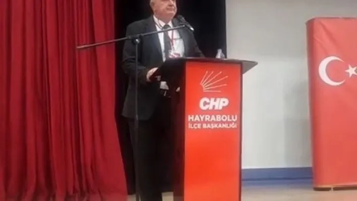 Hayrabolu Belediye Başkanı Tuncer Başoğlu CHP'den istifa etti