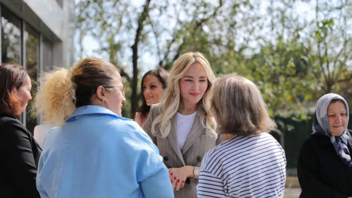 Hayriye Sena Balcıoğlu, Alipaşa Mahallesi'nde Kadınlarla Buluştu