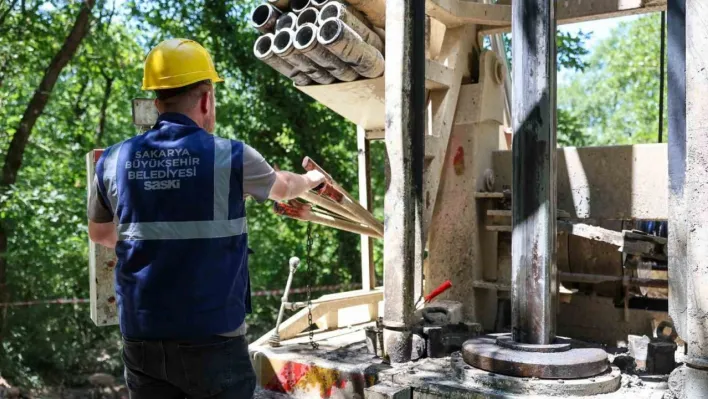 Hendek'te 3 yeni su kaynağı tespit edildi