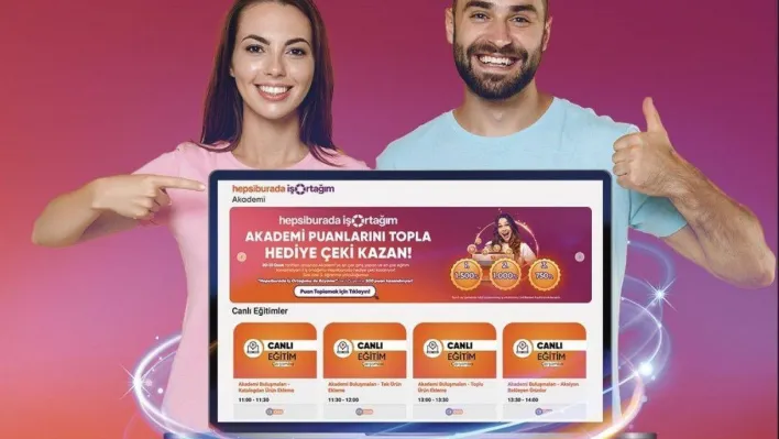 Hepsiburada İş Ortağım Akademi 190 bin iş ortağına eğitim verdi