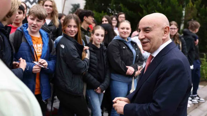 Hollandalı öğrenciler TEKNOMER'de misafir edildi