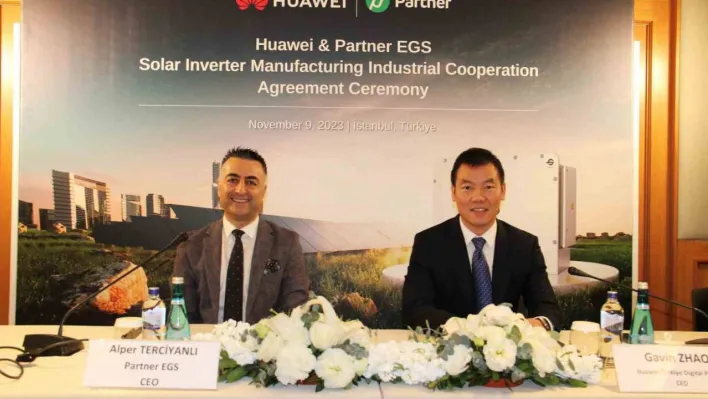 Huawei Türkiye ve Partner EGS, Türkiye'de Inverter üretimi için işbirliğine gidiyor