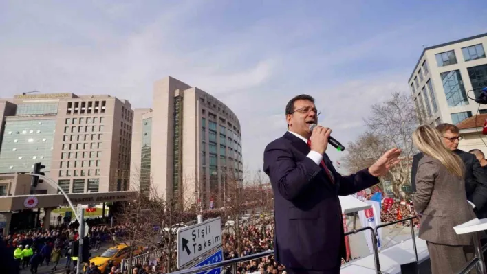 İBB Başkanı İmamoğlu hakkında başlatılan 2 ayrı soruşturma kapsamında İstanbul Adliyesine gelerek ifade verdi