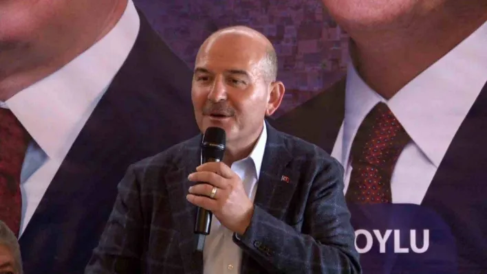 İçişleri Bakanı Soylu: 'Şimdi karar merci millettir, oy verecek vatandaşlarımızdır başımızın üzerinde yerleri var'