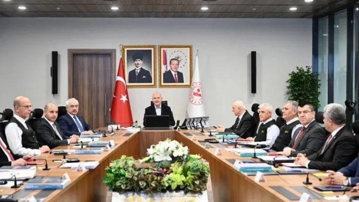 İçişleri Bakanlığı: '14 Mayıs Seçim Güvenliği için yapılan bölge toplantılarının genel değerlendirmesi ve alınan tedbirler değerlendiriliyor'