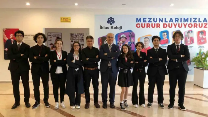 İhlas Koleji'ne SOBİLMUN'dan ödül