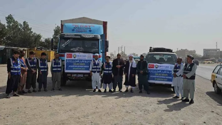 İhlas Vakfı'ndan Afgan depremzedelere yardım