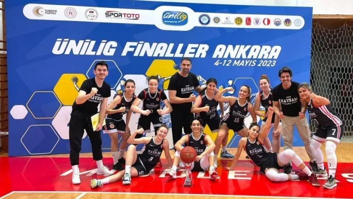 İKMYO kızları basketbolda Türkiye 3'üncüsü