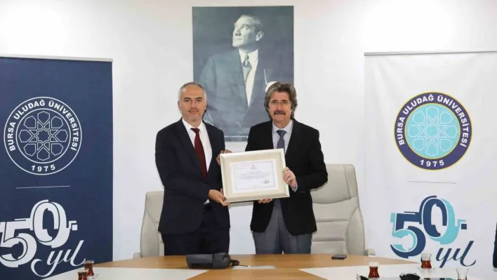 İl Sağlık Müdürlüğü'nden BUÜ'ye özel sertifika