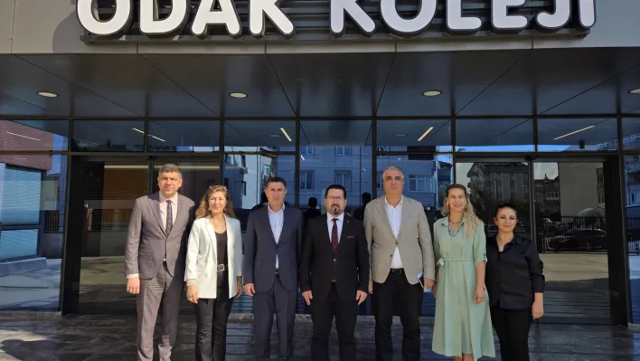 İlçe Milli Eğitim Müdürü'nden Odak Koleji'ne Ziyaret