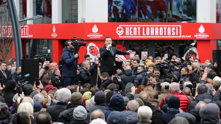 İmamoğlu: Kent Lokantası Emeklinin, Öğrencinin, İşsizin Onurudur!