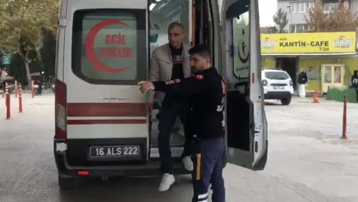 İnegöl'de özel halk otobüsleri çarpıştı: 3 yaralı