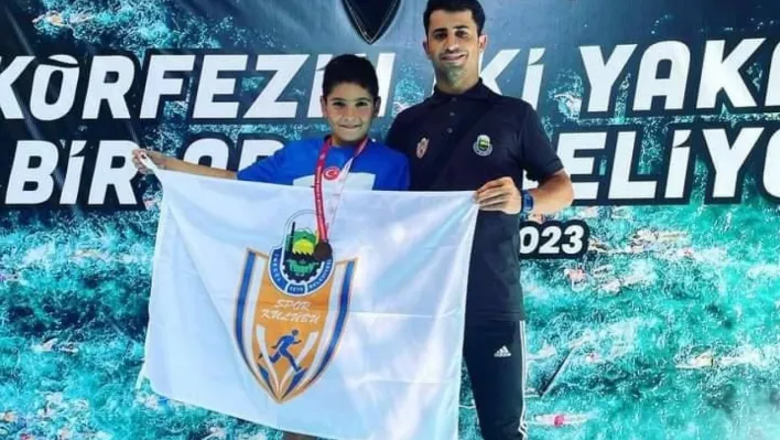 İnegöllü sporcu körfez'de dereceye kulaç attı