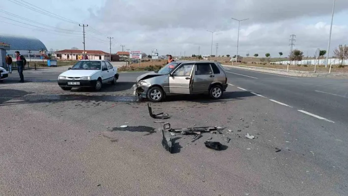 İpsala'daki kazada 4 kişi yaralandı