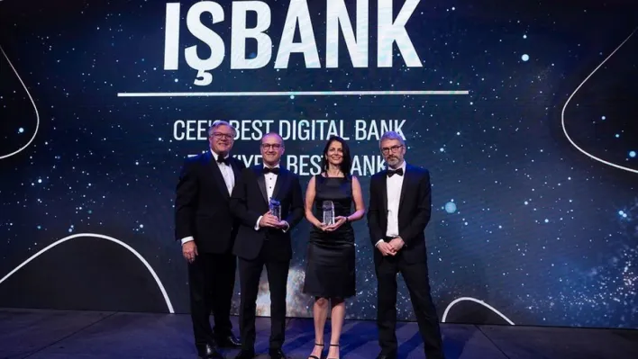 İş Bankası'na 'Orta ve Doğu Avrupa'nın En İyi Dijital Bankası' ödülü