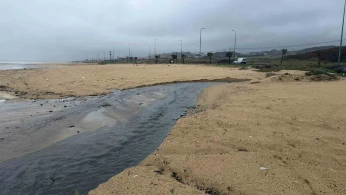 İSKİ'nin Karaburun Tesisi'nde tepki çeken görüntü: Atık su denize boşaltılıyor